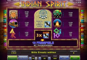 indian spirit online spielen