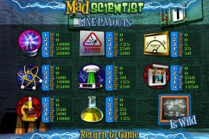 mad scientist spielautomat