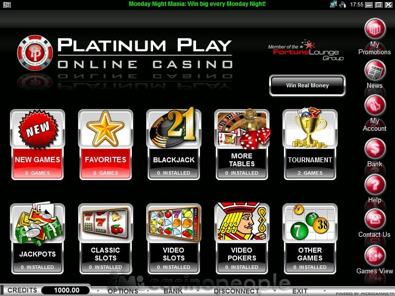 Platinum Play Casino