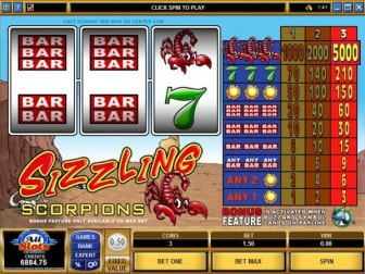 Sizzling Scorpions Spielautomat